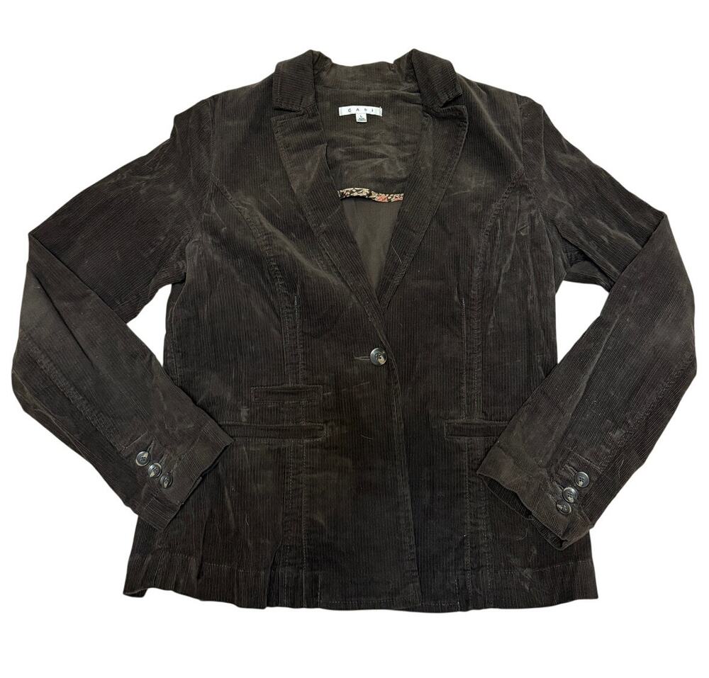 CAbi Corduroy Blazer - Brown - Size Large